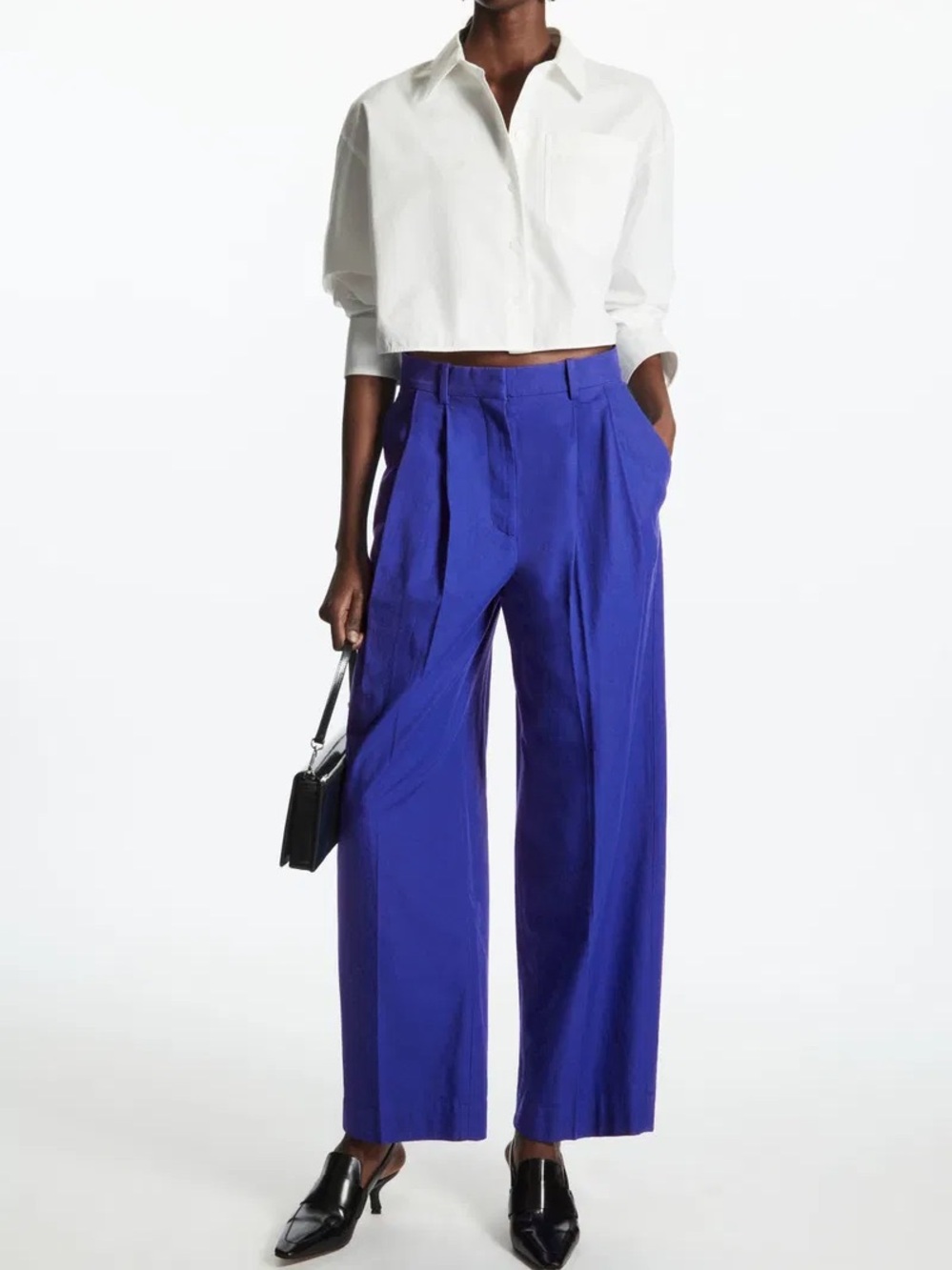 Cos wide-leg tailored trousers